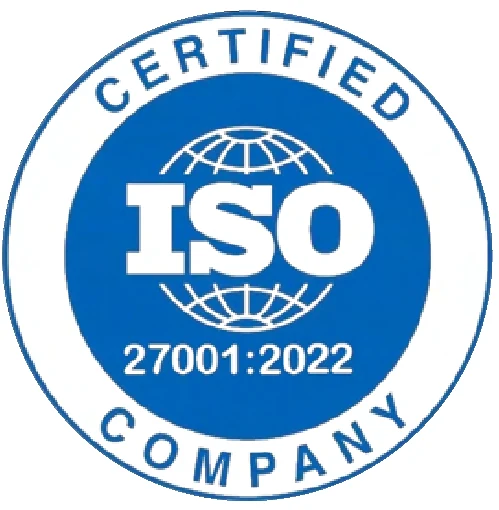 ISO/IEC 27001:2022 certified
